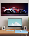 Porsche 911 | Car Poster | 3 Piece Set